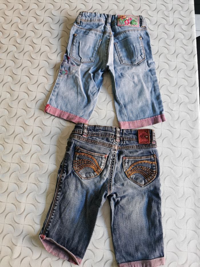 Lot de shorts en jean catimini 5 ans - photo numéro 2