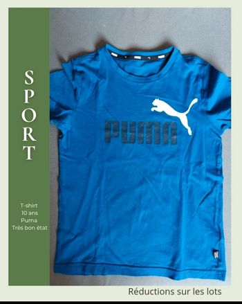 ☀️ T-shirt bleu – Puma ☀️