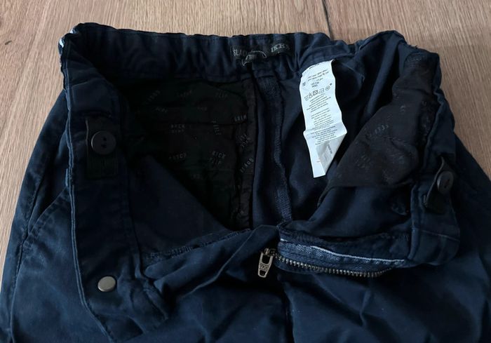 Pantalon slack fit chino ikks taille 10 ans comme neuf - photo numéro 5