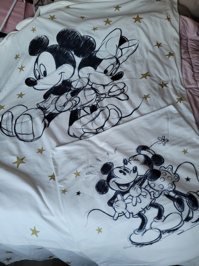 housse de couette 140×200 et taie 65×65 (15e)