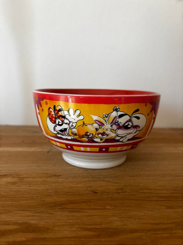 Grand bol Diddl et sa famille Orange - photo numéro 4