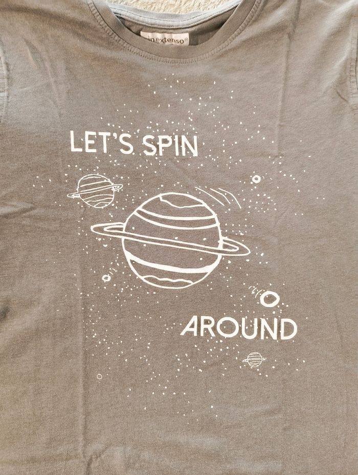 T-shirt Manches Longues In Extenso 14 ans Gris Espace - photo numéro 4