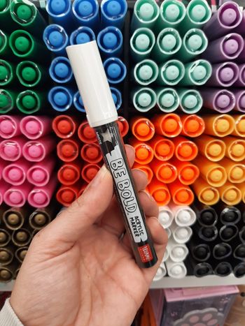 Marqueur acrylique blanc Legami 