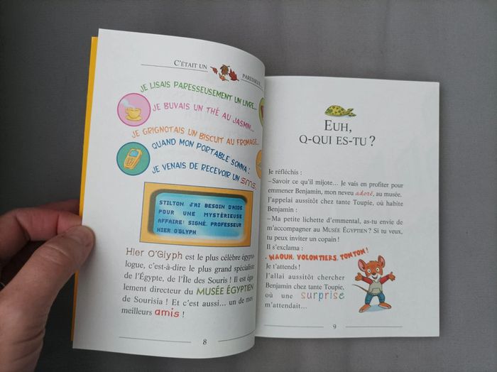 Livre "le secret de la momie" Geronimo Stilton neuf - photo numéro 5