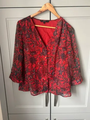 Blouse chemise fleurie Vero Moda