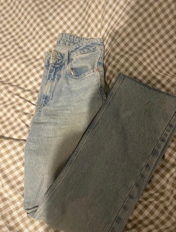 jean droit zara