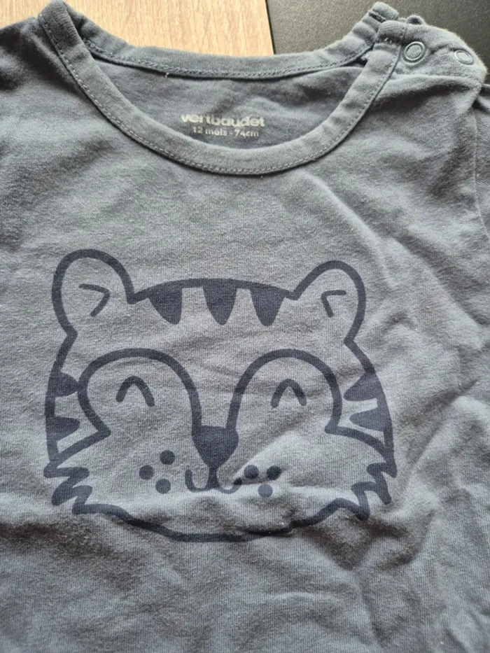 T-shirt Vertbaudet 12 mois - photo numéro 3