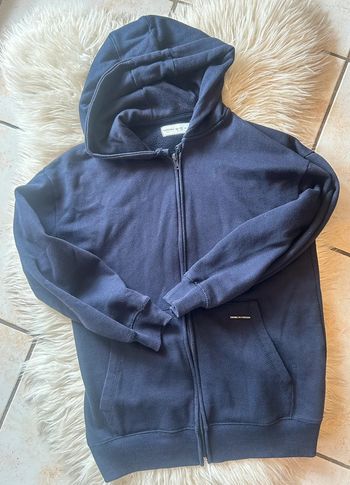 Garçon 👦🏻 Gilet sport a capuche bleu marine lefties taille 11/12 ans