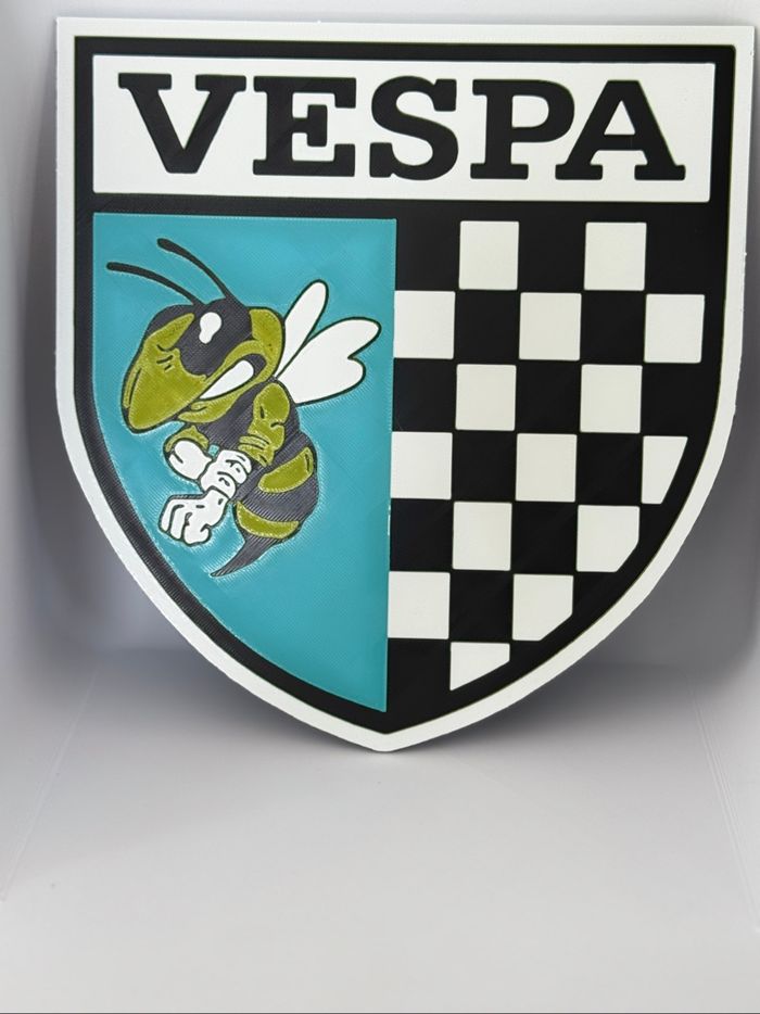 Hueforge vintage Vespa