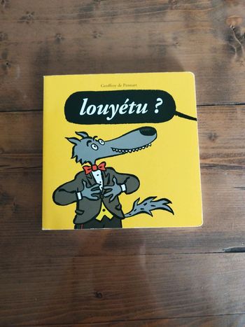 Livre cartonné Louyétu Geoffroy de Pennart