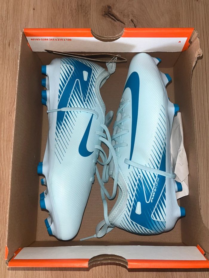 Chaussures de foot , Nike , Zoom Vapor , Bleu , Taille 38 , neuves - photo numéro 2