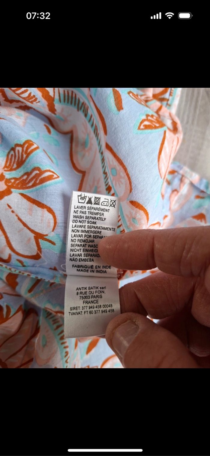 Blouse Antik Batik modèle Hupa taille 36 - photo numéro 6