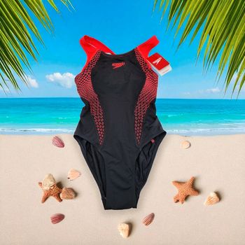 Speedo Maillot de bain Placement Laneback * taille 34 *