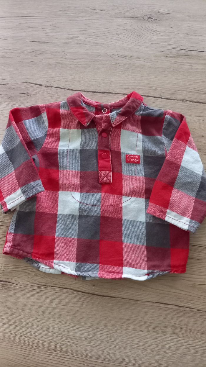 Chemise 6 mois Sucre d'Orge - photo numéro 1