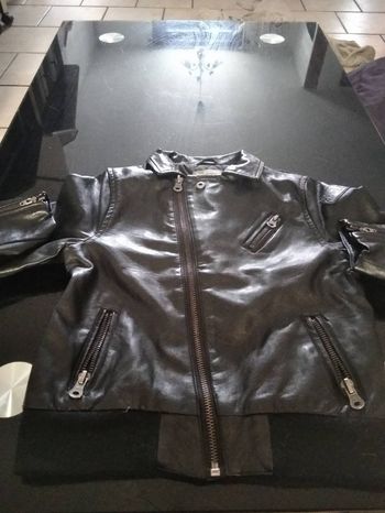 Blouson aspect cuir