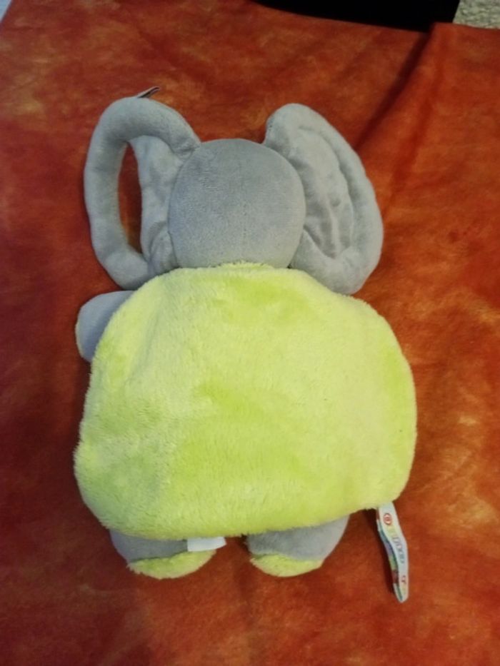 Doudou super Éléphant, marque Nounours - photo numéro 4