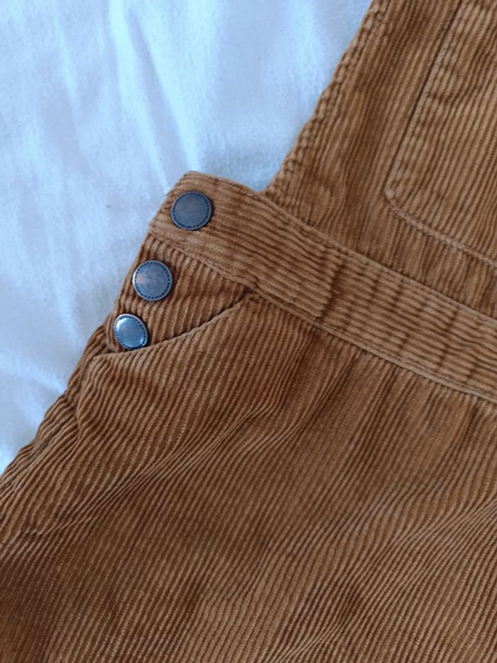 Robe salopette en velours - photo numéro 3