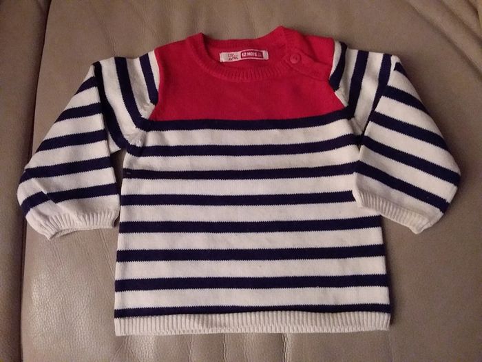 Très beau pull marin