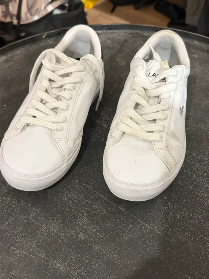 basket Lacoste blanche