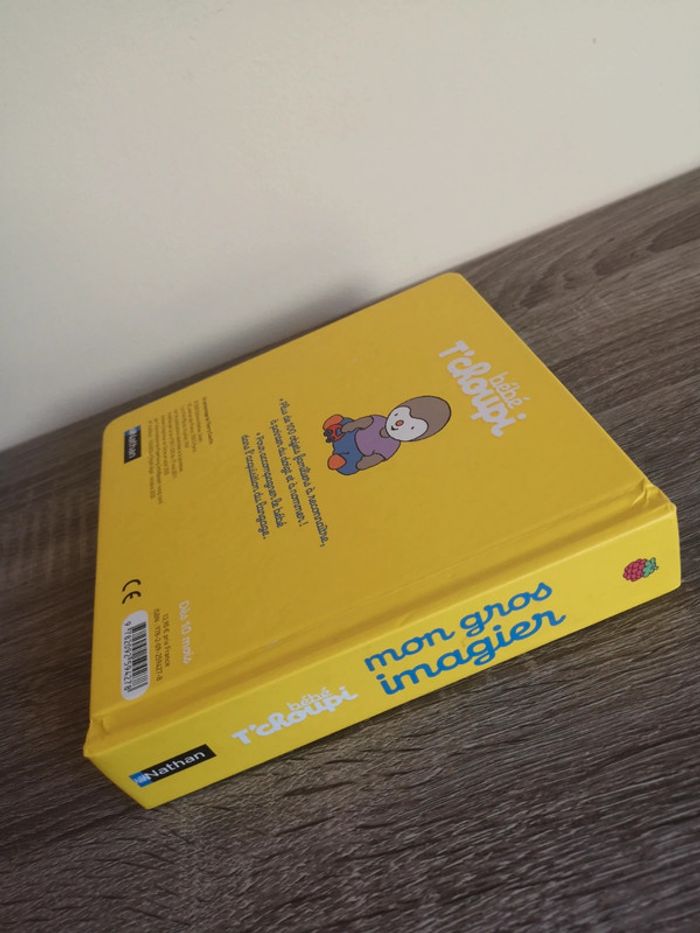 Livre reliure épaisse T'choupi mon gros imagier - photo numéro 4