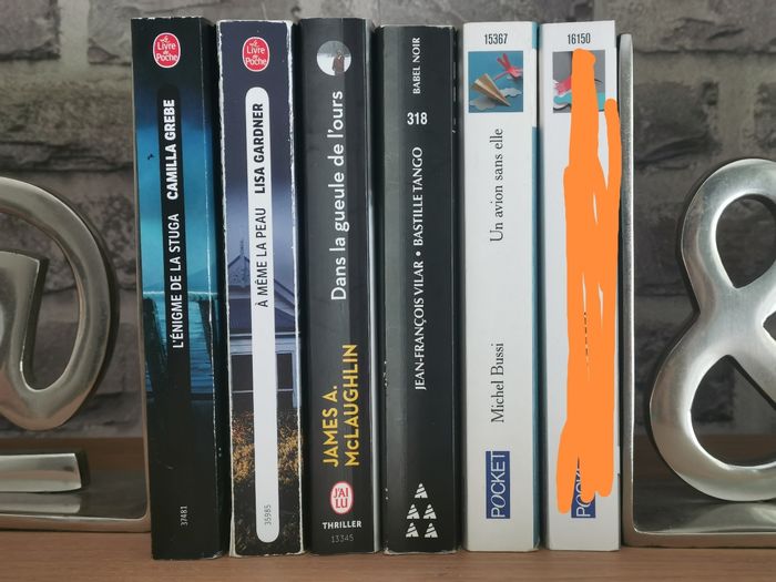 5 Thrillers format poche - Gardner Bussi Grebe - photo numéro 3