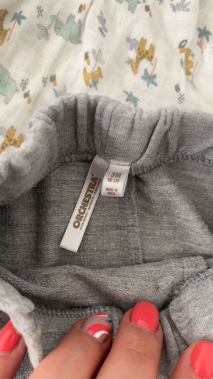 Jogging/legging gris - photo numéro 3