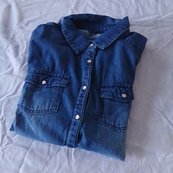 Chemise bleu jean • 12 ans • Kiabi 