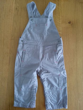 Salopette marron Obaïbi 12 mois