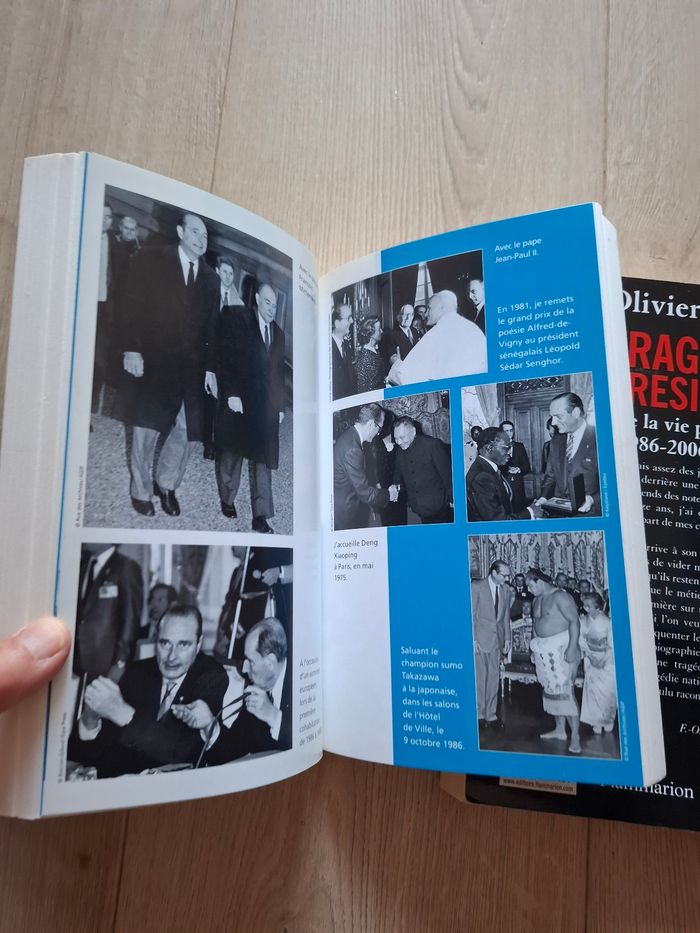 Lot de 2 récits sur Jacques Chirac en bon état - photo numéro 4