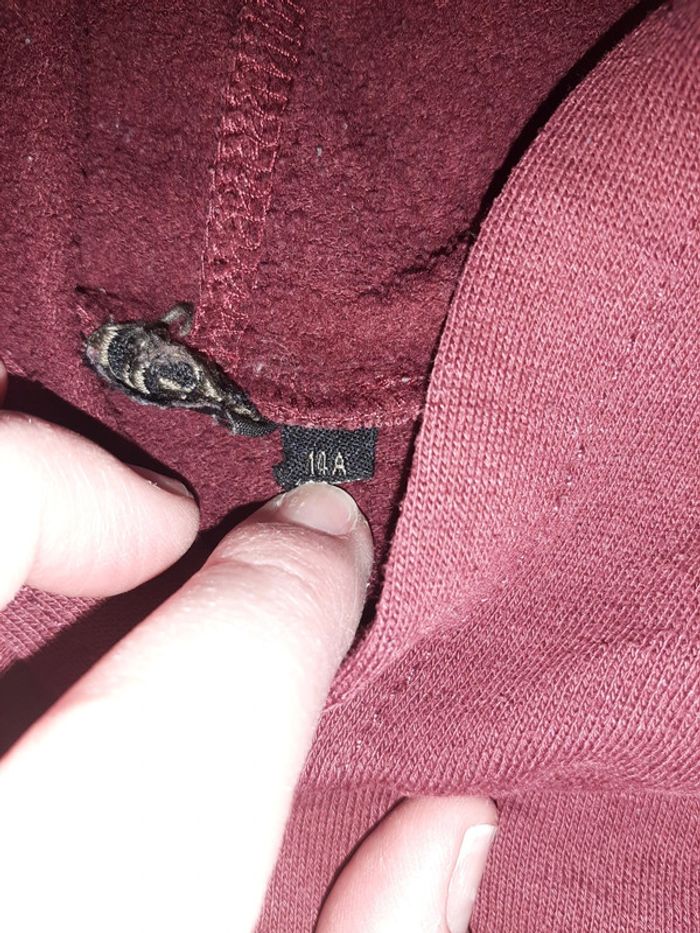 Pull bordeaux 14 Ans - photo numéro 3
