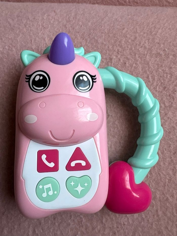 Jouet activité licorne