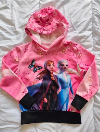 Sweat a capuche Reine des neiges 🦄 Taille 2 ans 