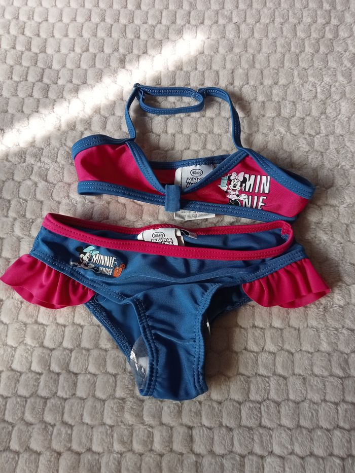 Maillot de bain 2 pièces minnie