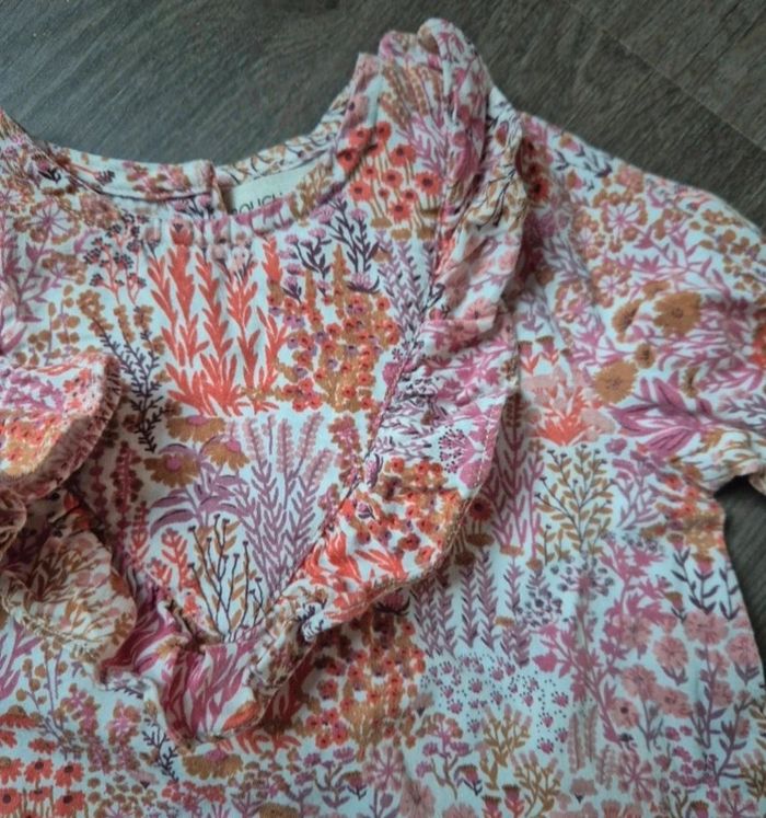 Magnifique blouse Bouchara 12 mois - photo numéro 2