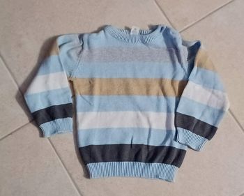 Pull rayé C&A 92 cm