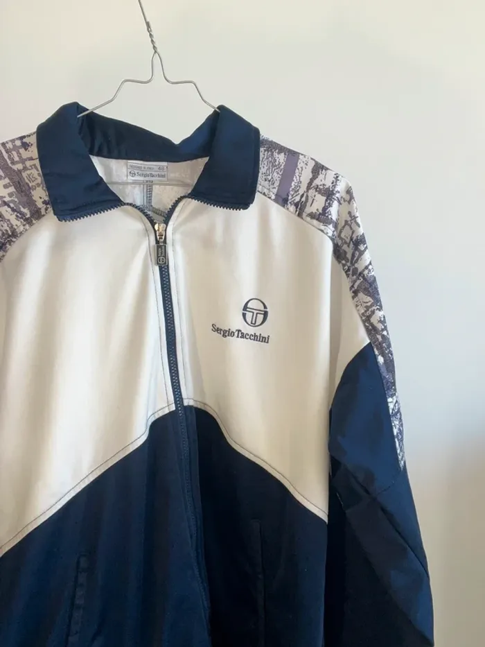 Veste de survêtement Sergio Tacchini vintage taille L - photo numéro 2
