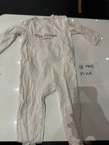 Pyjama 1 pieces fille