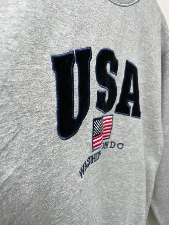 Crewneck USA Washington DC Mens XL - photo numéro 3