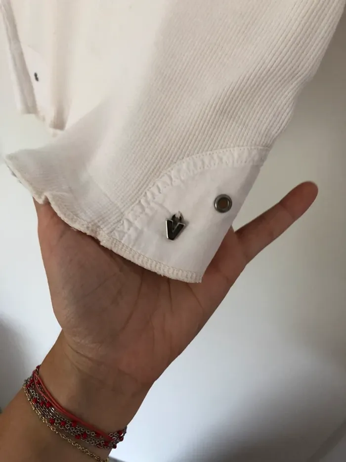 Débardeur blanc VooDoo taille 38 - photo numéro 4
