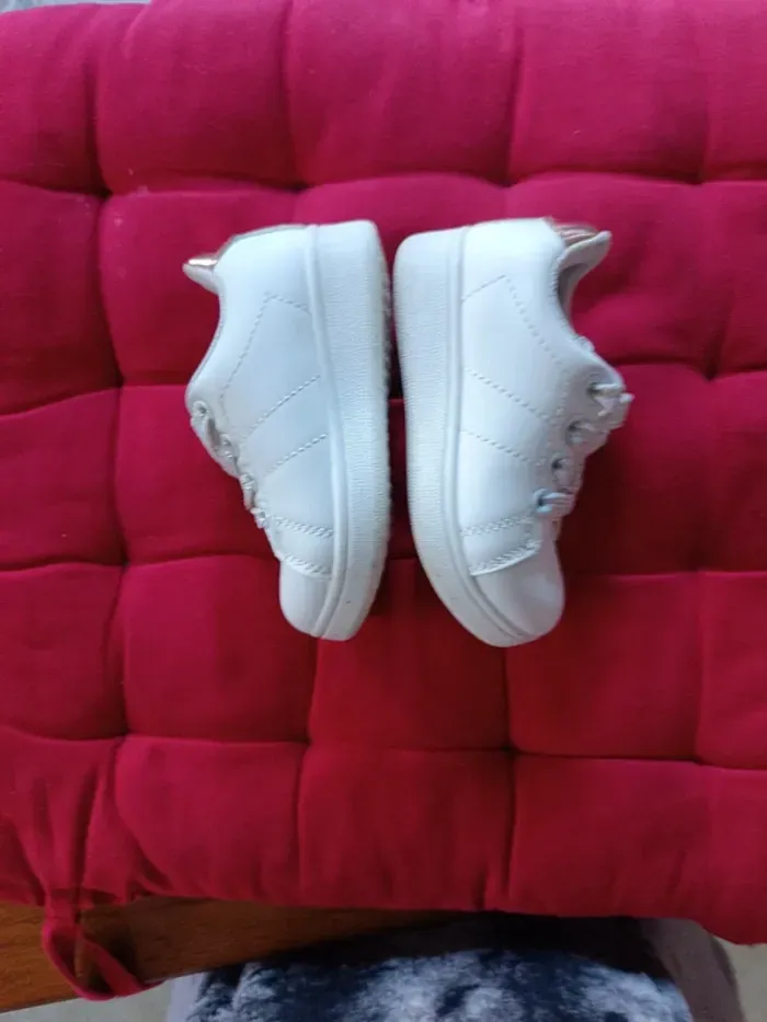 Baskets blanches Ninety Height 24 - photo numéro 4