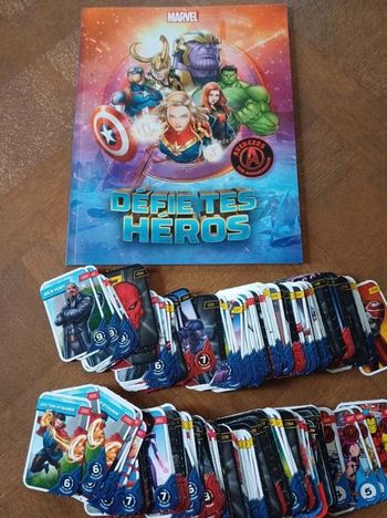 Cartes Marvel Leclerc 2023