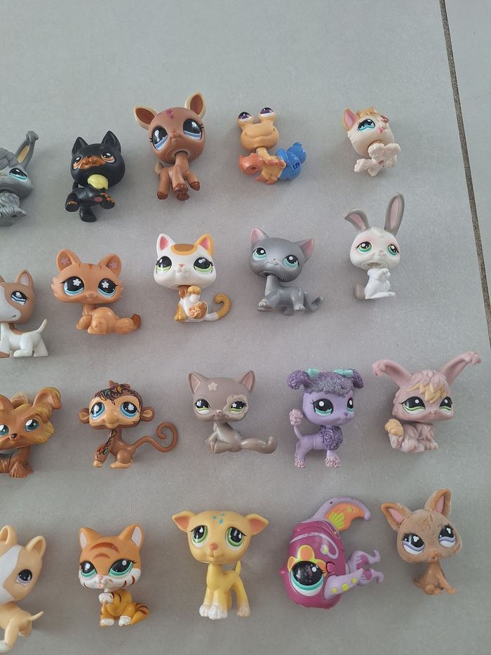Lot petshop dont rares LPS chien,.papillon, chat... - photo numéro 2