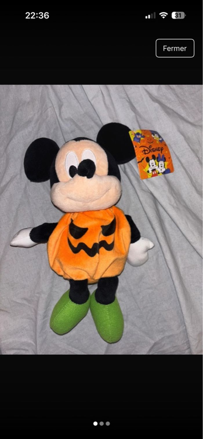 Peluche Disney - Mickey Halloween
