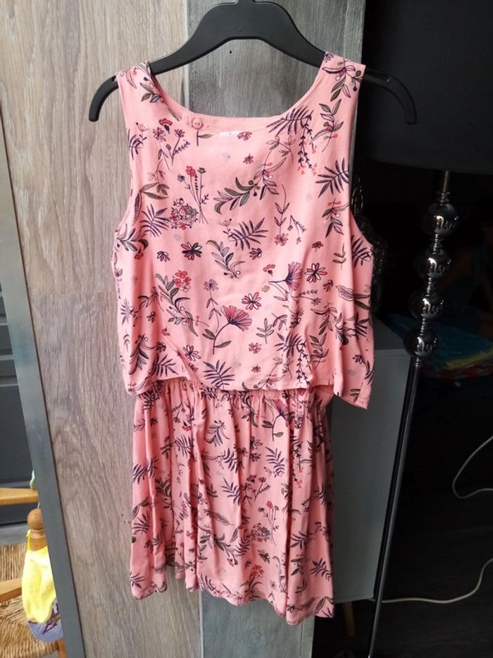 Robe fleuri fille 10a