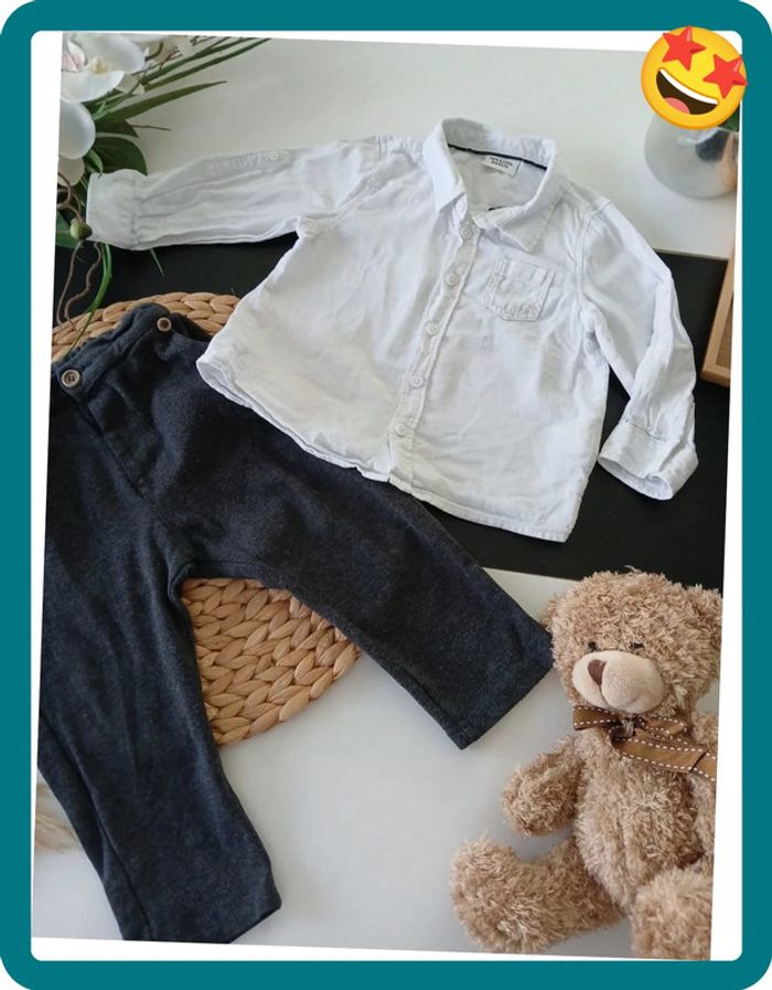 Ensemble bébé 3 pièces garçon Taille 18 mois🌿🦊 - photo numéro 6