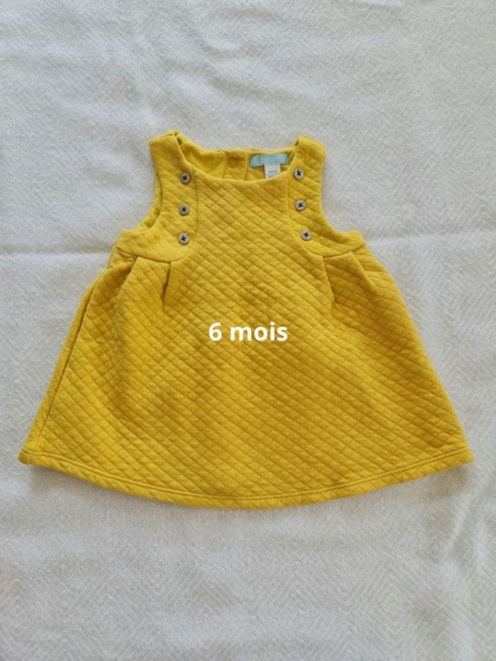 Robe jaune été Obaïbi 6 mois