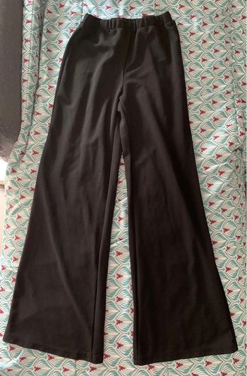 Pantalon large noir