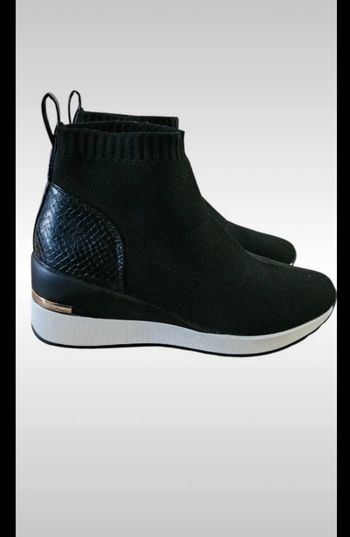 Baskets chaussettes noires