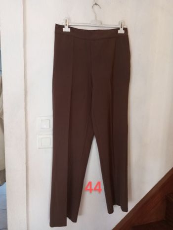 Pantalon fluide dos élastique femme 44