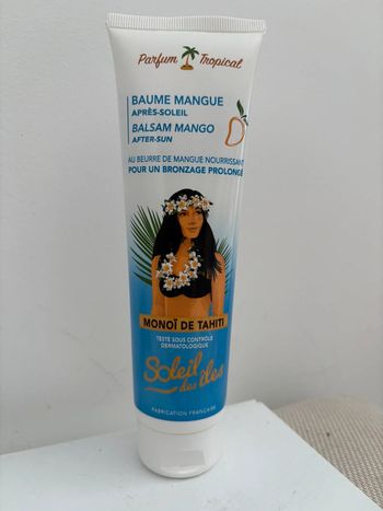 Baume après soleil Soleil des îles